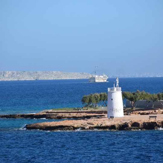 Lighthouse at Plakakia, Aigina