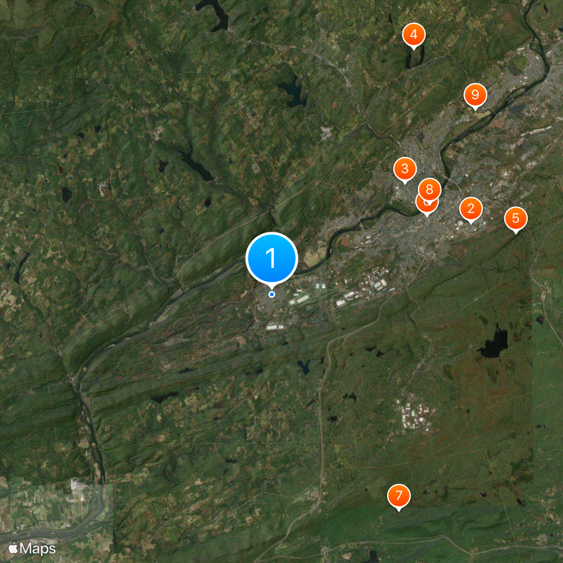 Nanticoke Map