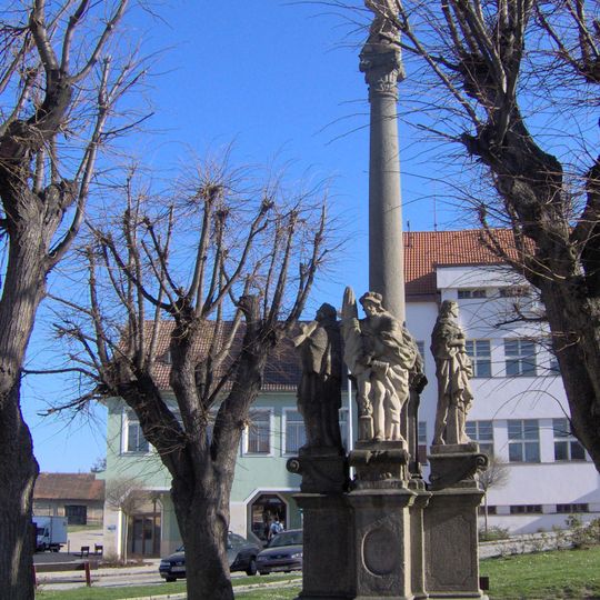Maria column in Volyně