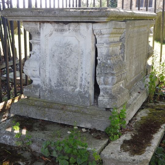 Moulding Tomb 20 Metres East Of All Saints Church