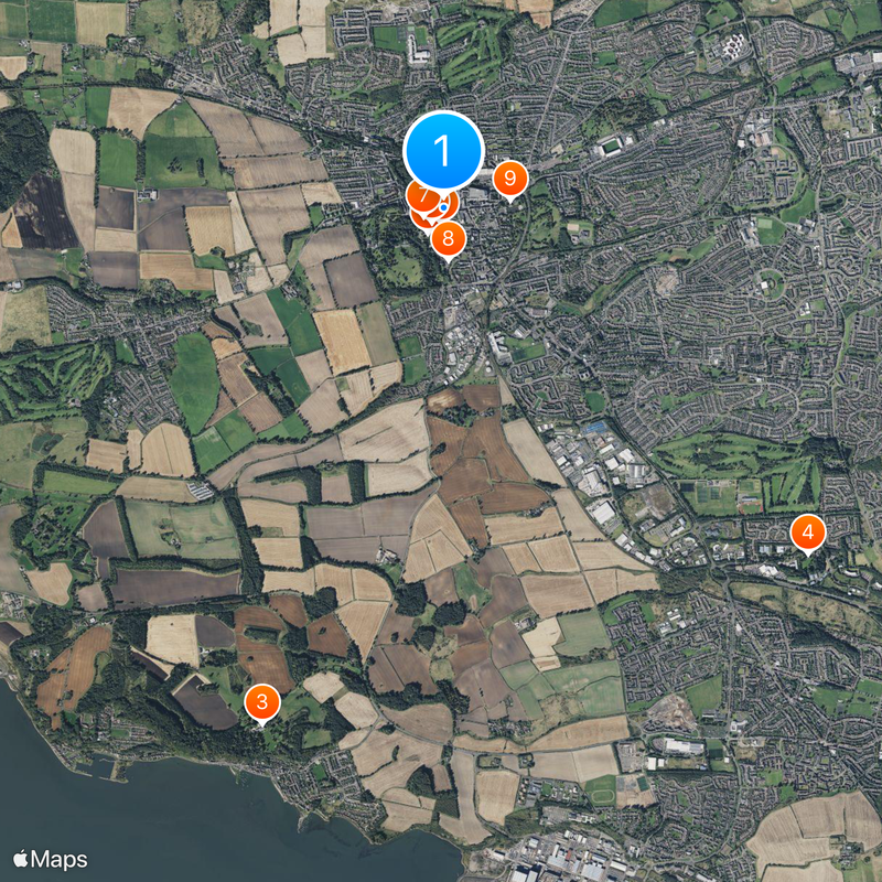 Dunfermline Map
