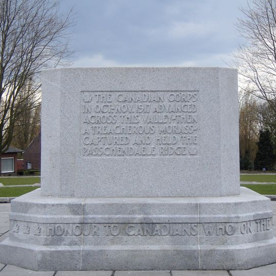 Mémorial canadien à Passchendaele