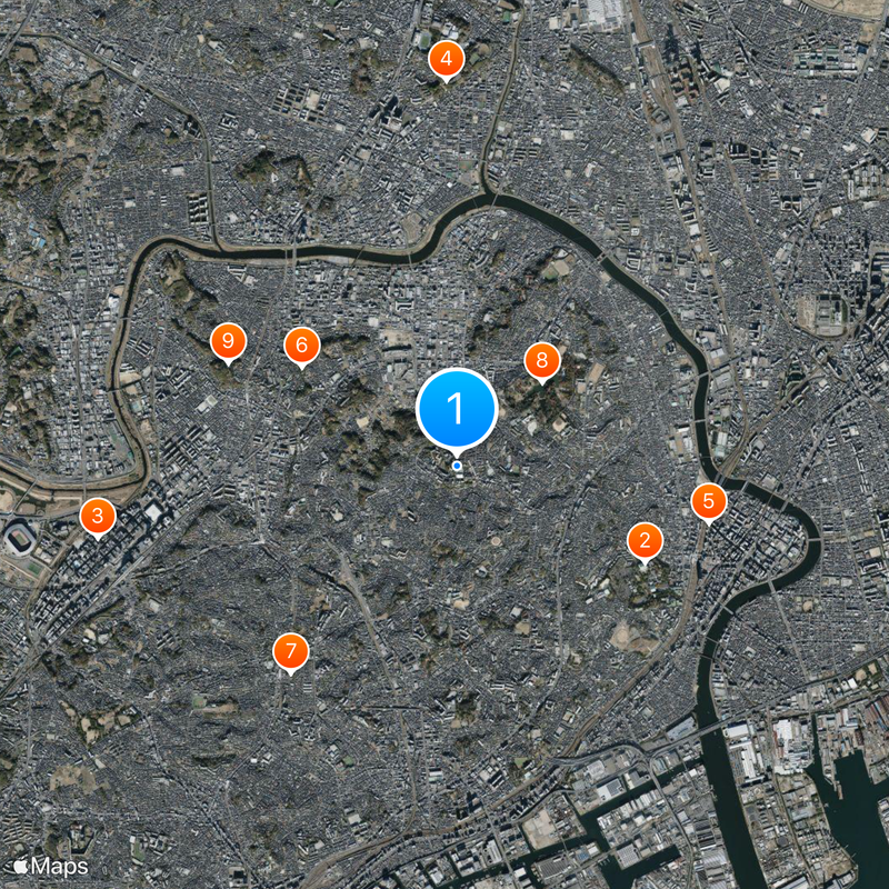 橘学苑中学校・高等学校 Map