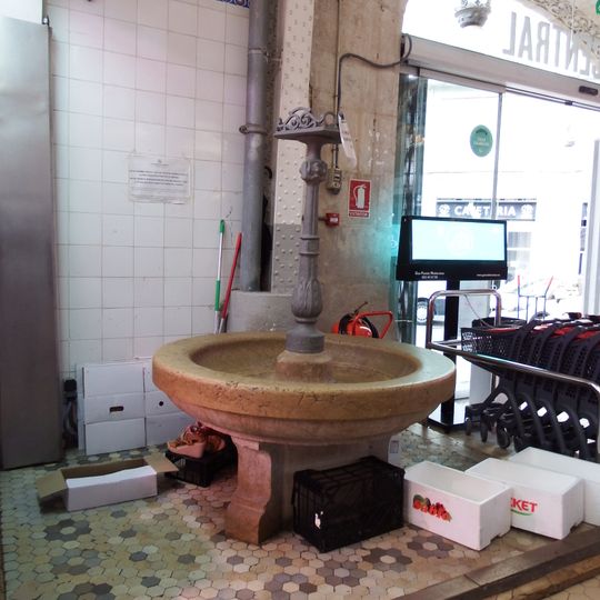 Fountain of Mercat Central 03, Valencia