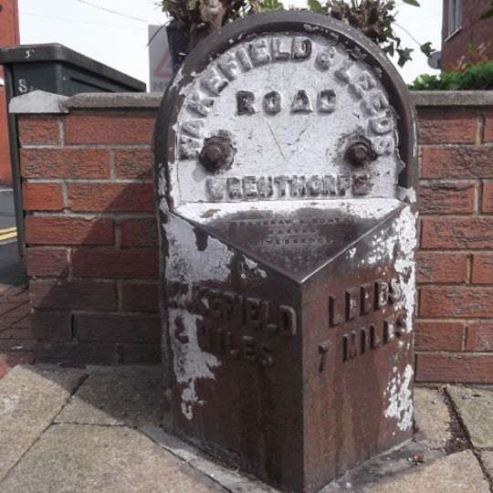 Milestone, Leeds Road, Outwood