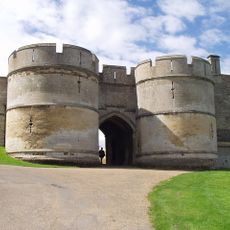 Curtain Wall, Gates And Gatepiers Attached To And Approximately 50 Metres North And West Of Rockingham Castle