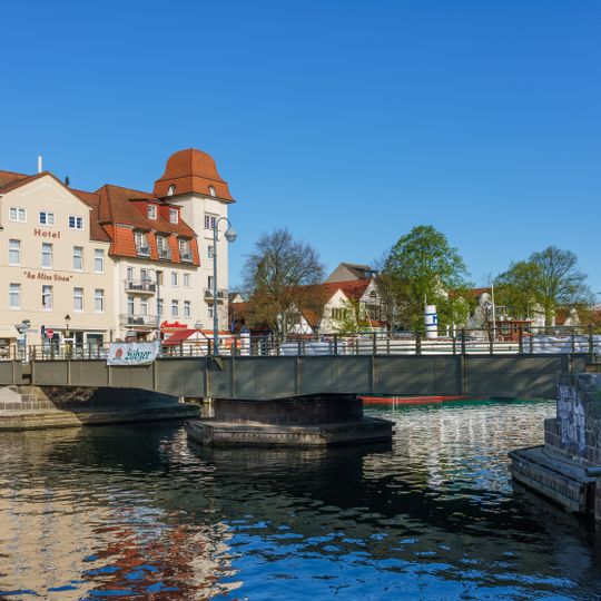 Bahnhofsbrücke Warnemünde