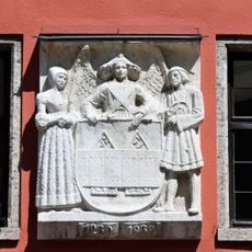Stadtwappen Relief am alten Rathaus