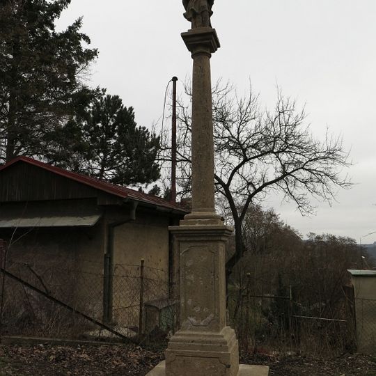 Statue of John of Nepomuk in Nižbor