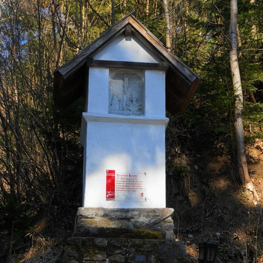 Bildstock, Weißes Kreuz
