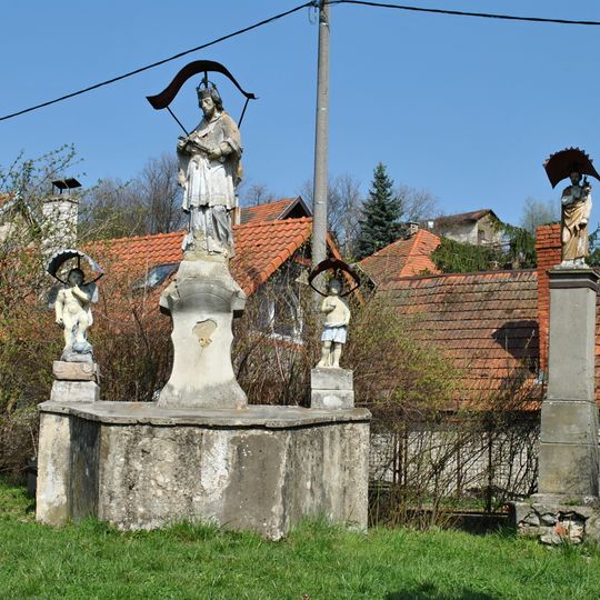 Súsošie sv. Jána Nepomuckého, socha II.