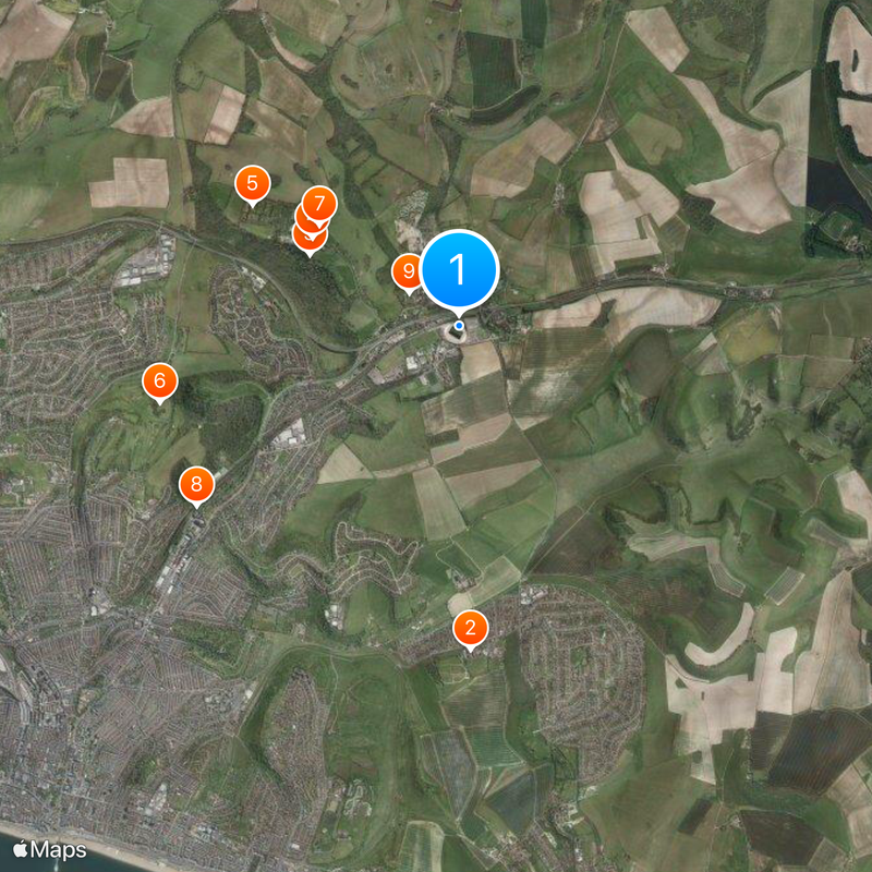 Falmer Stadium Carte