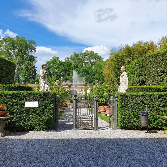 Il giardino di Palazzo Pfanner