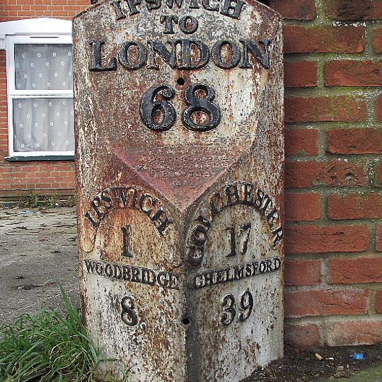 Milestone 68 Outside Number 142