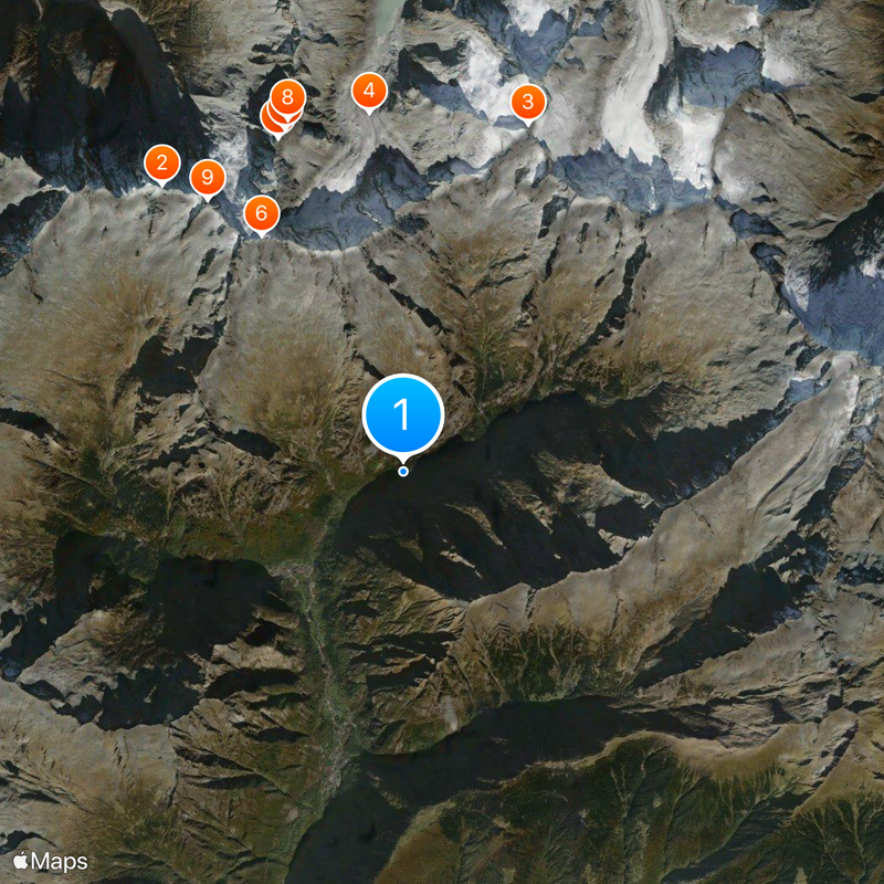 Val di Mello Map