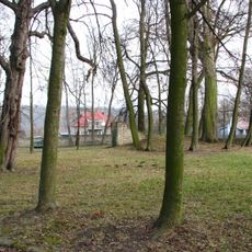 Palace park in Wiśniowa