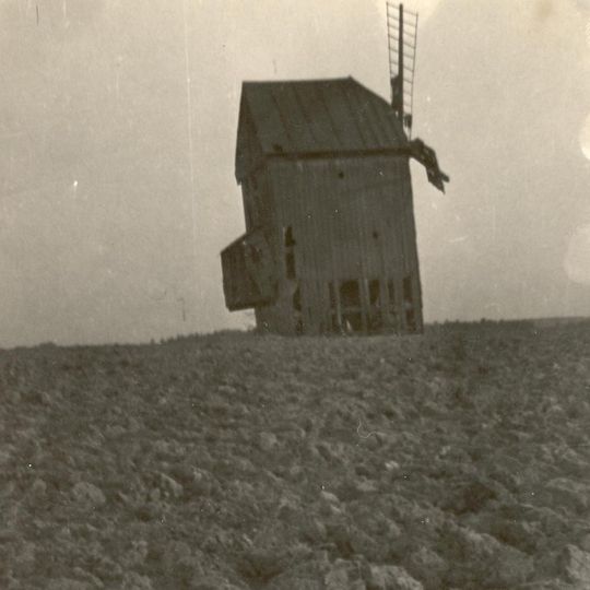 Větrný mlýn v Těškovicích