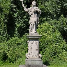 Socha svatého Jana Nepomuckého v Cháborech