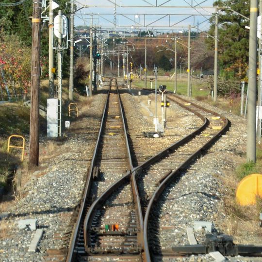 Installation ferroviaire de Iida Ohsawa