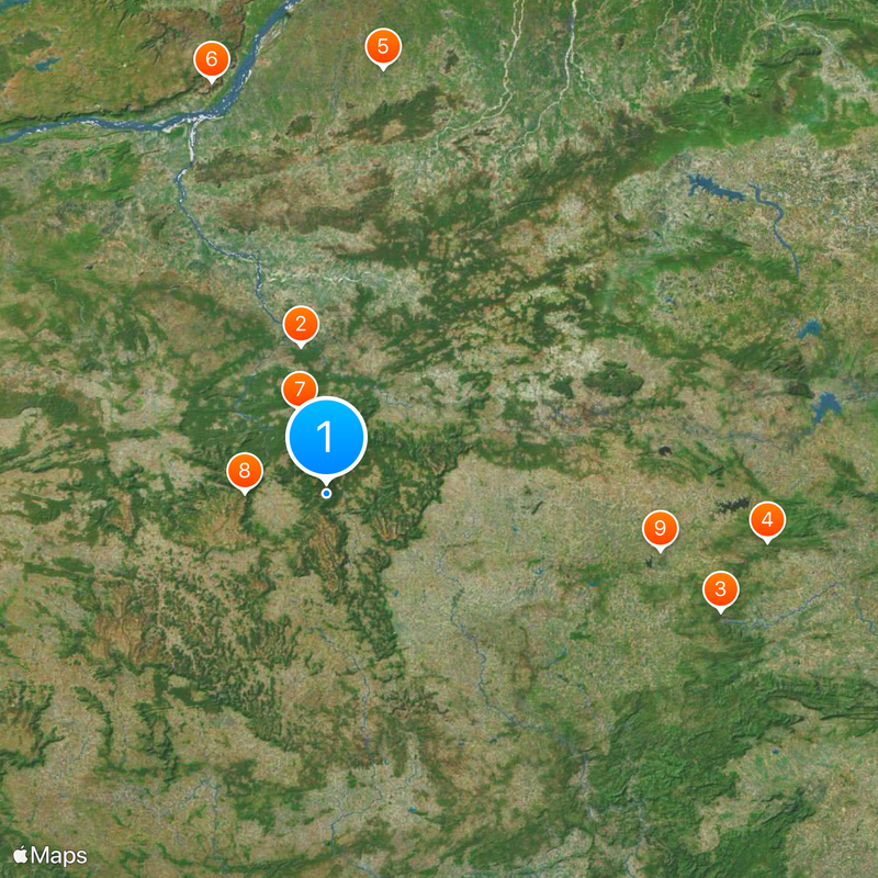 Netarhat Map