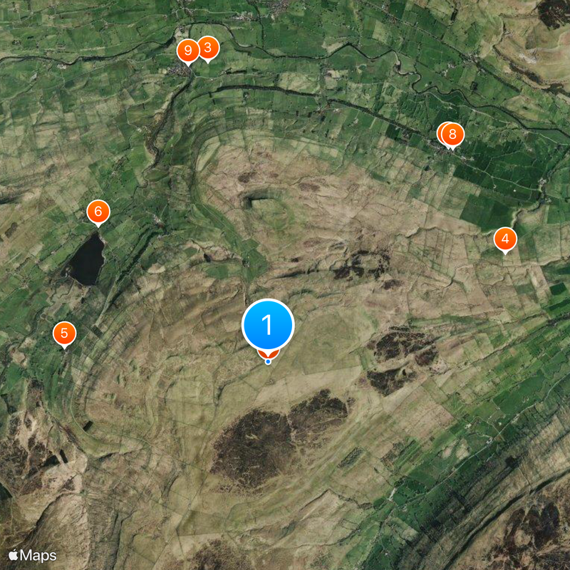 Yorkshire Dales Mappa