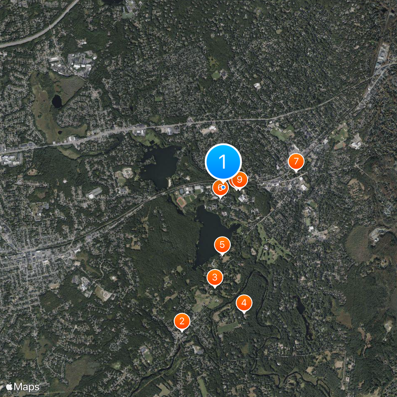 Wellesley College Map