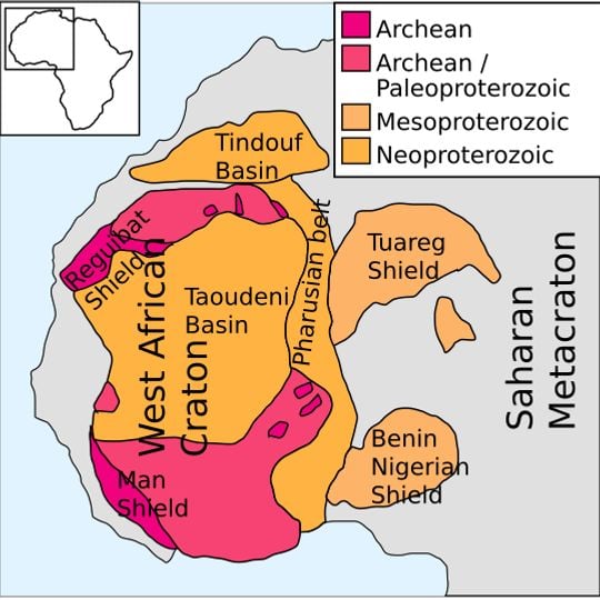 West African craton