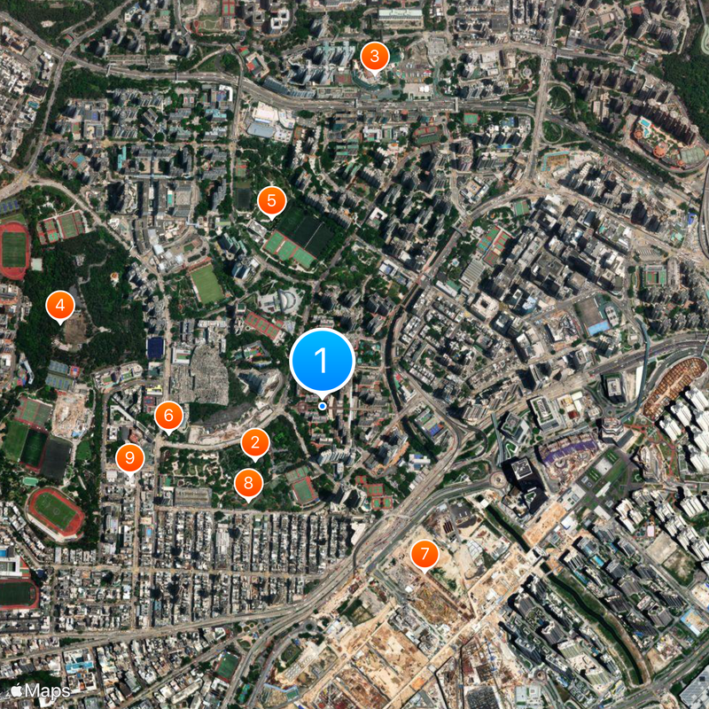 Tung Tau Estate Mappa