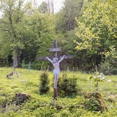 Kříž v Pustých Žibřidovicích na dolním konci