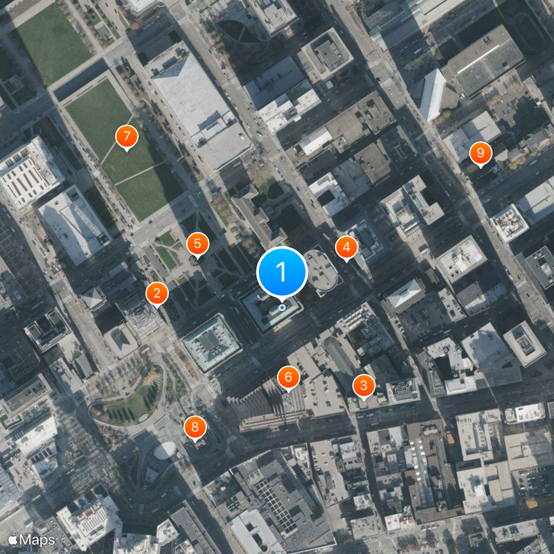 Cleveland Public Library Map