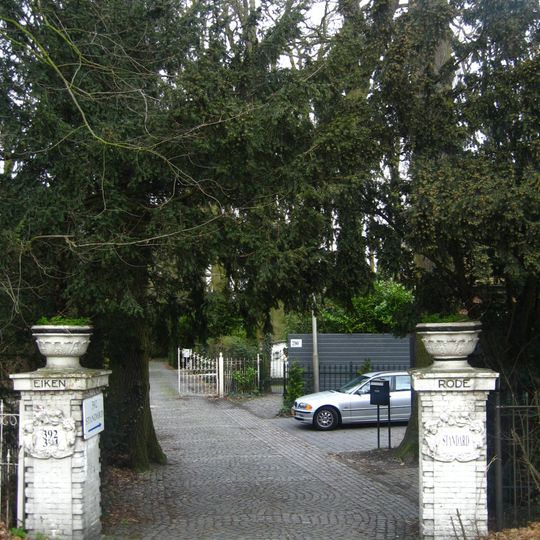 Eikenrode, tuinaanleg