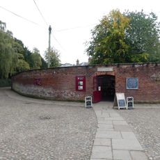 Walls to Service Court Tatton Hall