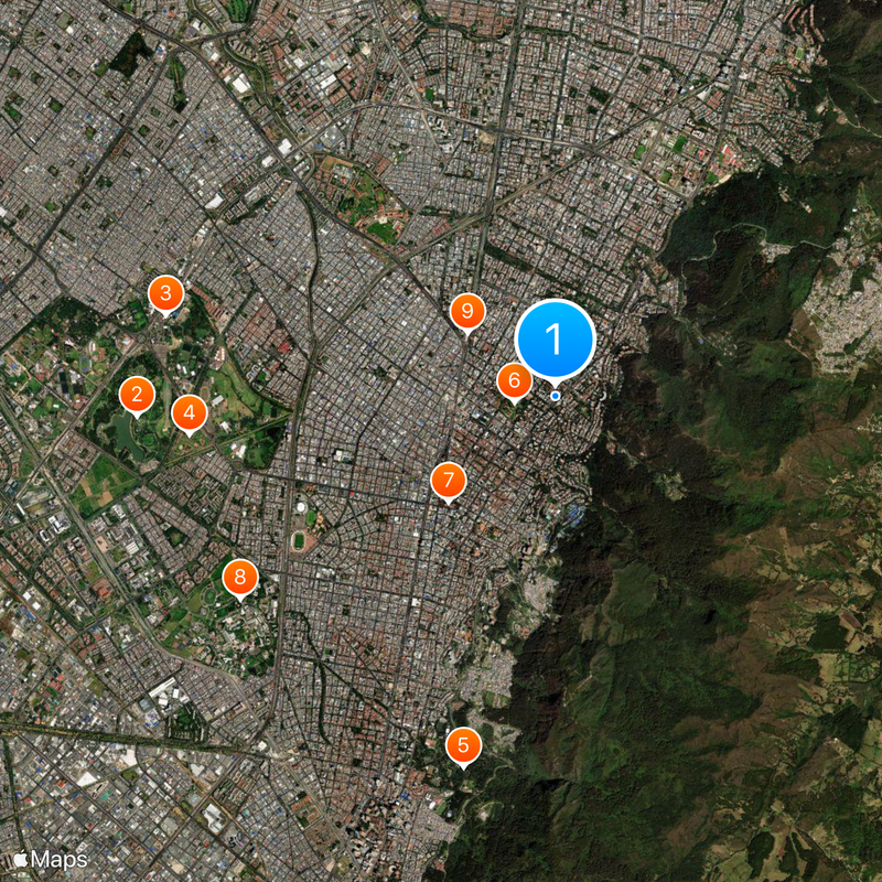 Caja Social Bank Map