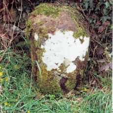 Roman milestone 500ft (150m) SE of Overtown Farm