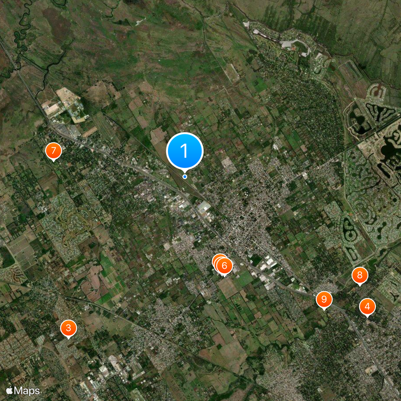 Belén de Escobar Map