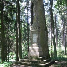 Pamětní kříž u kaple u Stašova - Baldy