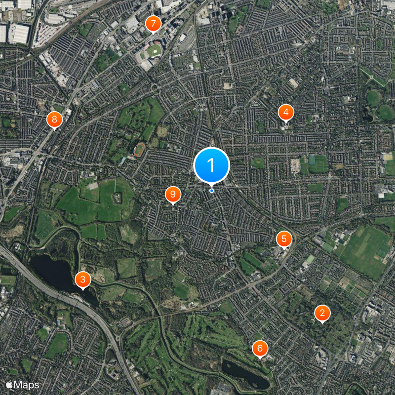 Chorlton-cum-Hardy Map