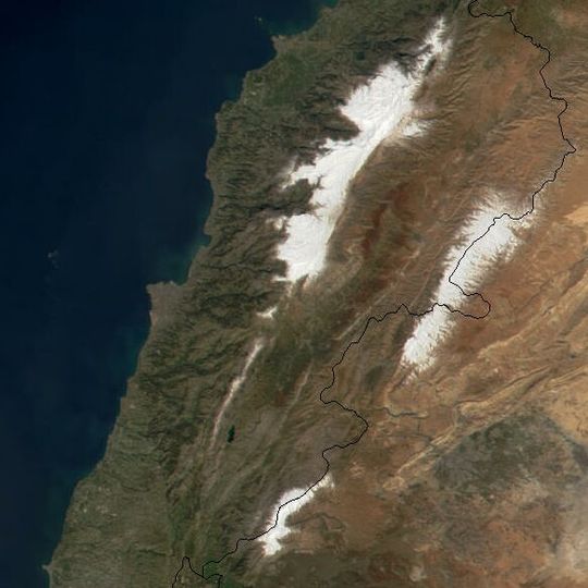 Anti-Lebanon mountains