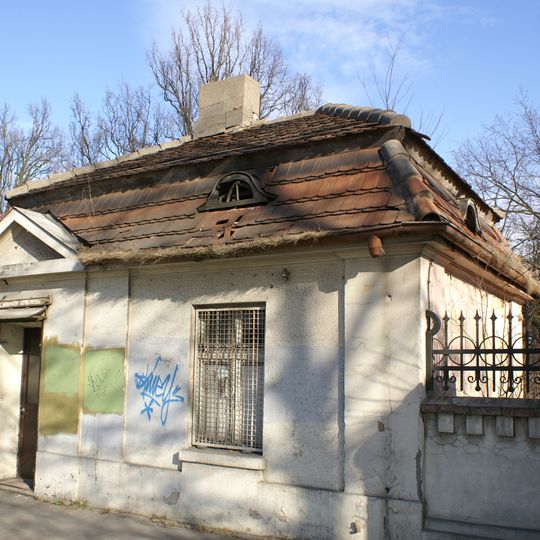Gatehouse of Siemens' villa in Łódź