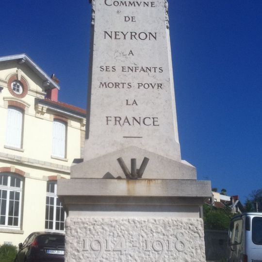 Monument aux morts de Neyron