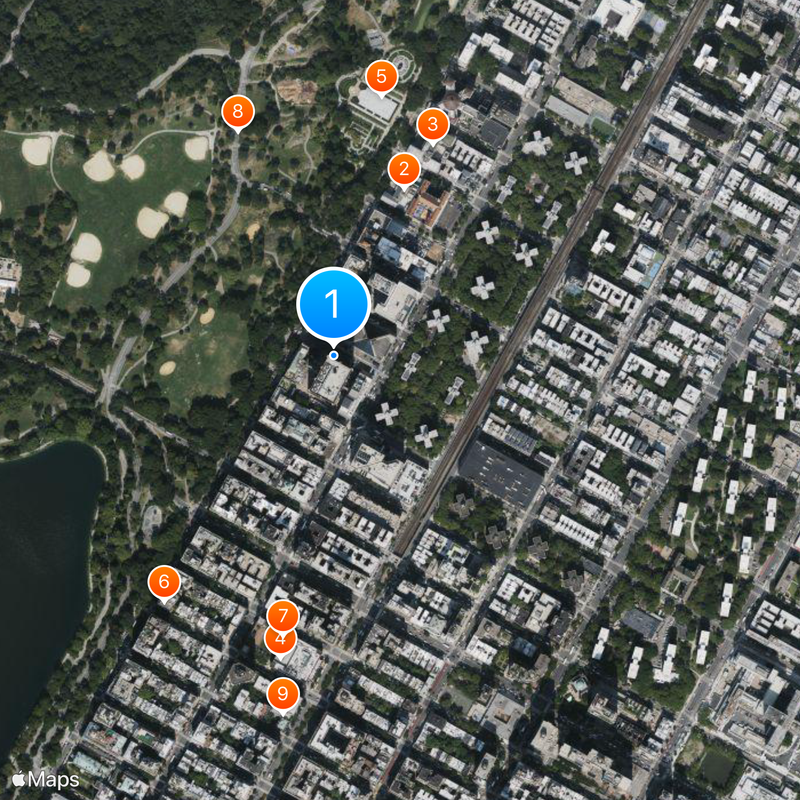 Mount Sinai Hospital Map