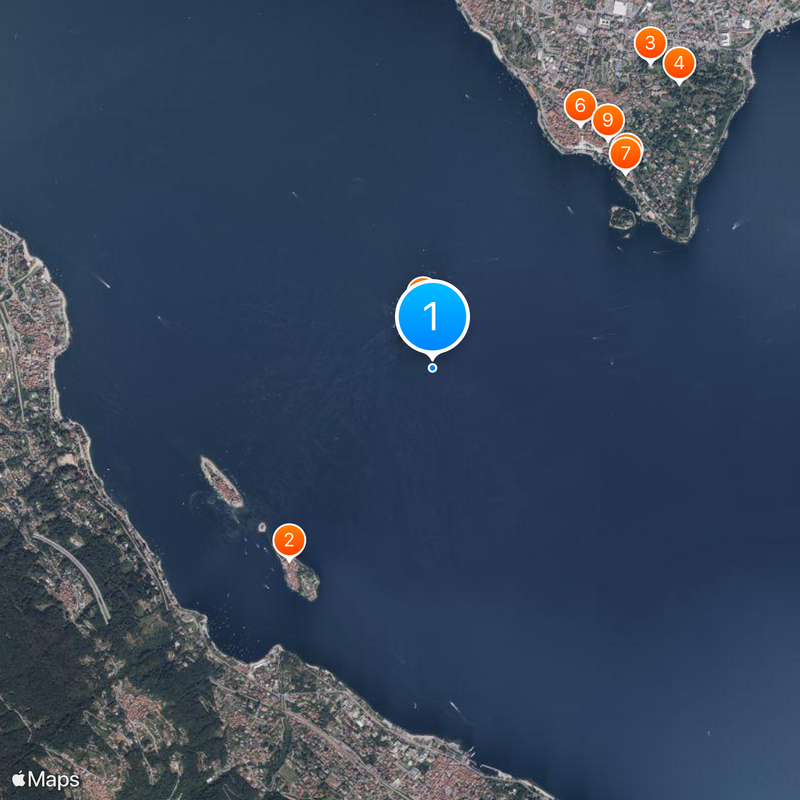 Isole Borromee Mappa