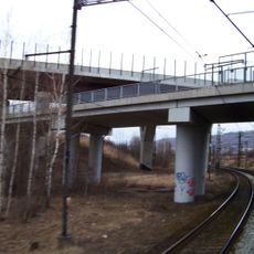 Bridge of Jana Roháče street over railway line