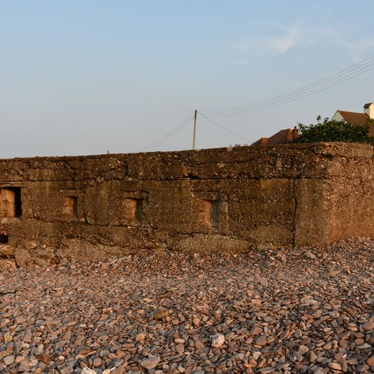 Wwii Concrete Infantry Section Post