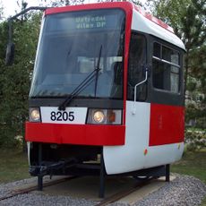 Tatra T3R monument in Prague