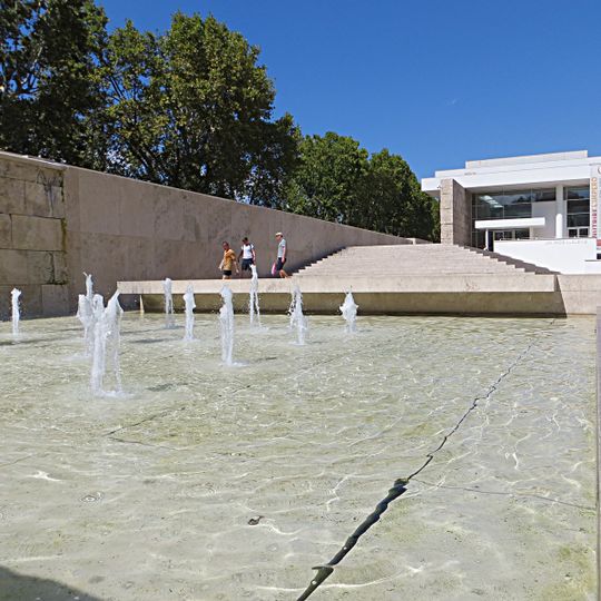 Fontana del Museo dell'Ara Pacis