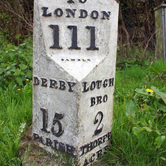 Milestone, West Of Dishley Grange