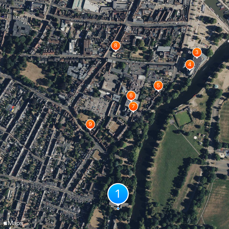 Holy Trinity Church Map