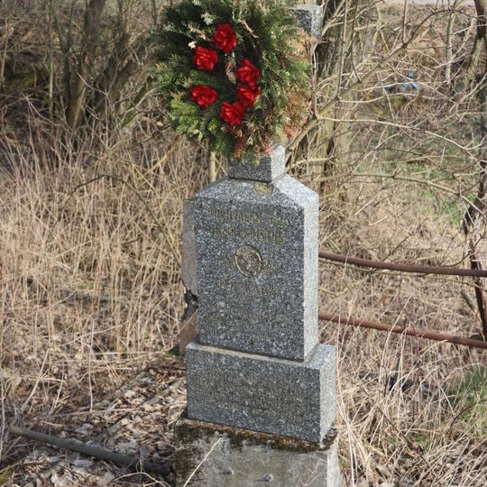 Kříž u silnice 349 východně od Svatoslavi