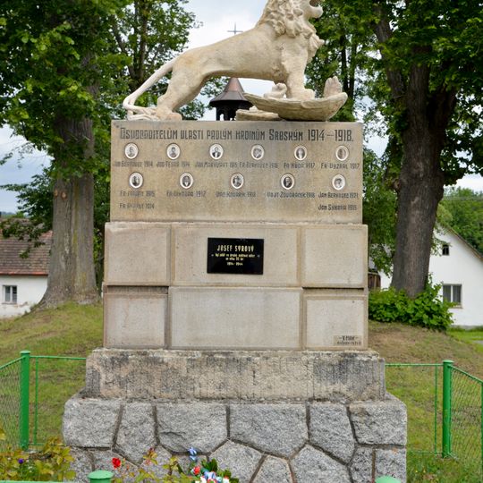 World War I memorial in Srby